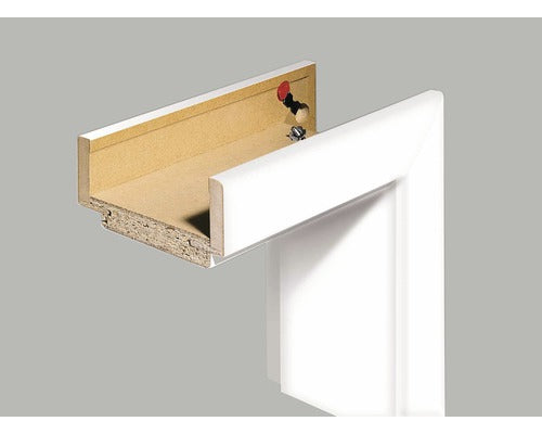 Toc Pertura Decor Alb 198,5x61,0x9,0 Cm Stanga