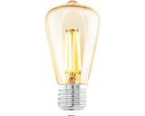 Bec Vintage Led Eglo E27 4w, Glob Para St48, Durata Viata 15.000 H
