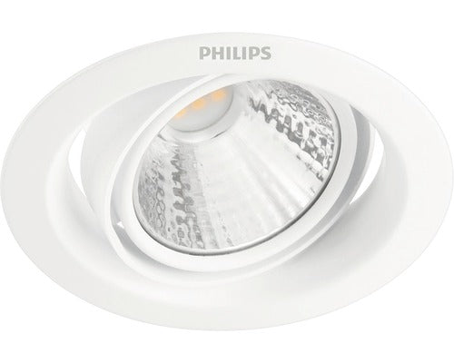 Spot Led Incastrat Pomeron 5w 330 Lumeni, 2700k Variabil, Ø90 Mm, Alb