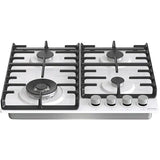 Plita incorporabila GORENJE GW642AXW, Gaz, 4 arzatoare, Alb