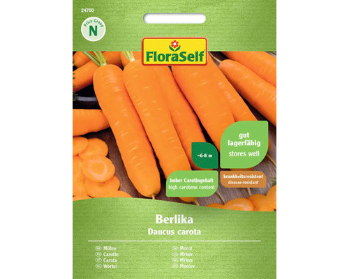 Seminte Legume Floraself Morcovi Berlika F1