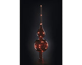 Varf Brad Cu 15 Led-uri Krinner Lumix Tree Topper Rosu Alb Cald Include Timer Si Baterii