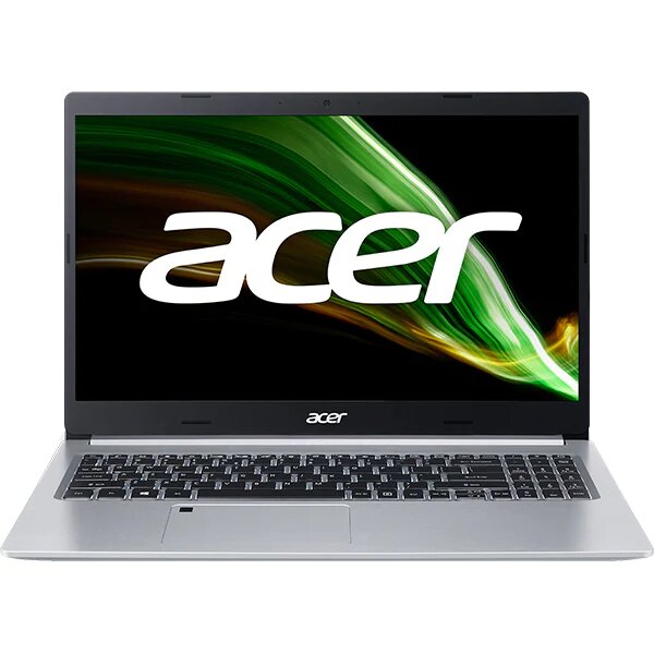 Laptop ACER Aspire 5 A515-45-R9QZ, AMD Ryzen 3 5300U pana la 3.8GHz, 15.6" Full, 8GB, SSD 256GB, AMD Radeon Graphics, Free Dos, Argintiu