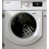 Masina de spalat rufe incorporabila Whirlpool BIWMWG81484EEU, 8 kg, 1400 RPM, Clasa C, Tehnologia al 6-lea Simt, Motor Inverter, Fresh Care, Alb