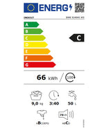 Masina de spalat rufe frontala INDESIT BWE 91484X WS EU N, 9 kg, 1400rpm, Clasa C, Alb