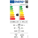 Masina de spalat rufe cu uscator AEG L7WBGO48W, Spalare 8 kg, Uscare 5 kg, 1400 rpm, Clase A, Motor OKOInverter, Display LED touch control, DualSense, ProSteam, ProSense, AquaControl, Alb