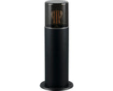 Stalp Pitic Hoosic E27 Max. 1x28w, 30 Cm, Negru Mat