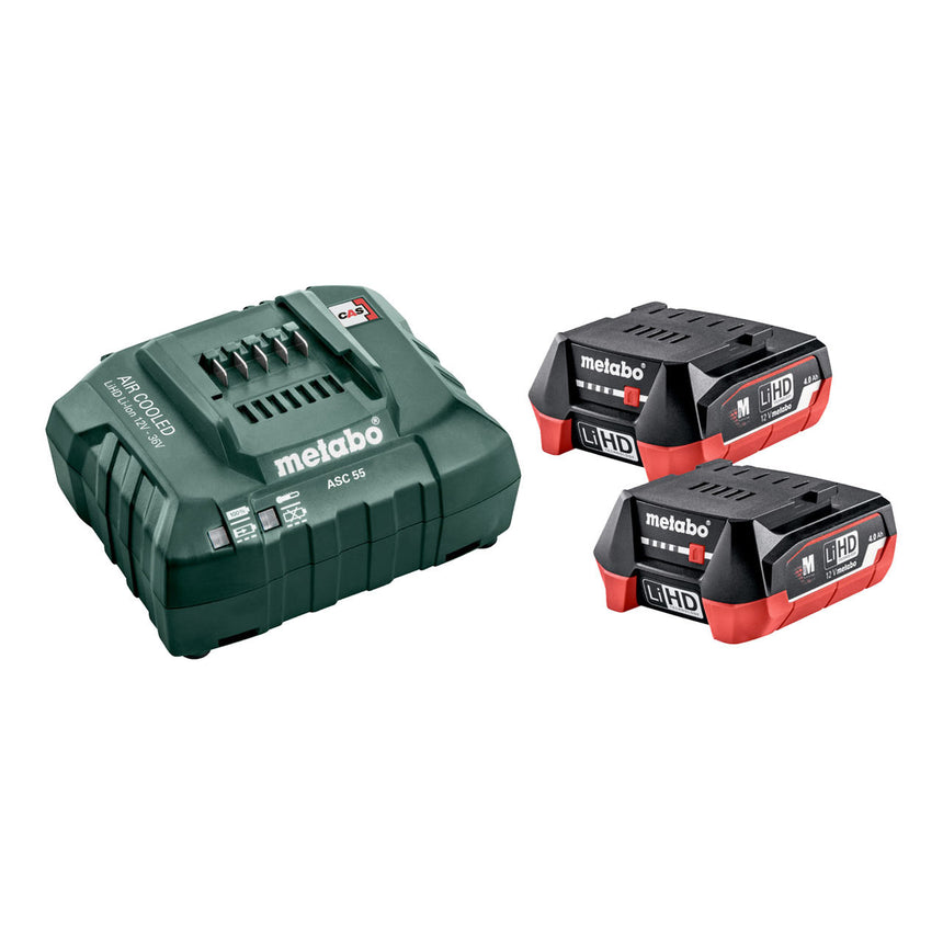 Set incarcator si 2 acumulatori 2 ah 12V Metabo LiHD