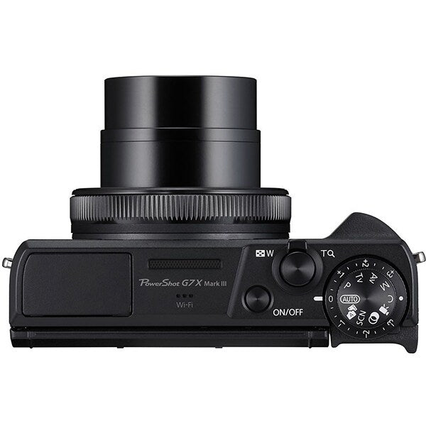 Aparat foto digital Canon PowerShot G7 X Mark III, 20 MP, 4K, Negru + Acumulator Canon NB-13L