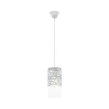 Pendul Eglo Cardigan, 1xE27, gri, cablu ajustabil, 60W