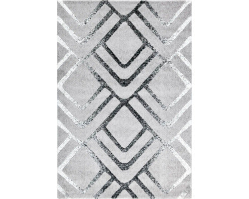 Covor Cosy Model Geometric Argintiu 80x150 Cm