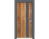 Usa De Intrare Metalica Pentru Interior N25 Maro 88x201 Cm Stanga