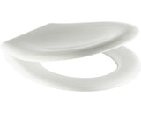 Capac WC ADOB Premium Soft cu burete, inchidere simpa, alb 44,5x37 cm