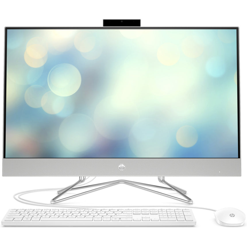 Sistem All-in-One HP 27-dp0006nq cu procesor AMD Ryzen™ 3 4300U pana la 3.70 GHz, 27", Full HD, 8GB, 512GB SSD, AMD Radeon™ Graphics, Free DOS, Natural Silver