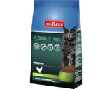 Hrana Uscata Pentru Pisici Mr. Beef Indoor Adult Cu Pasare Fara Gluten 10 Kg