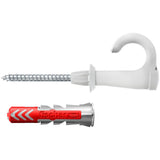 Set 4 buc diblu nylon EasyHook fischer 8x40 , cu carlig rotund, DuoPower