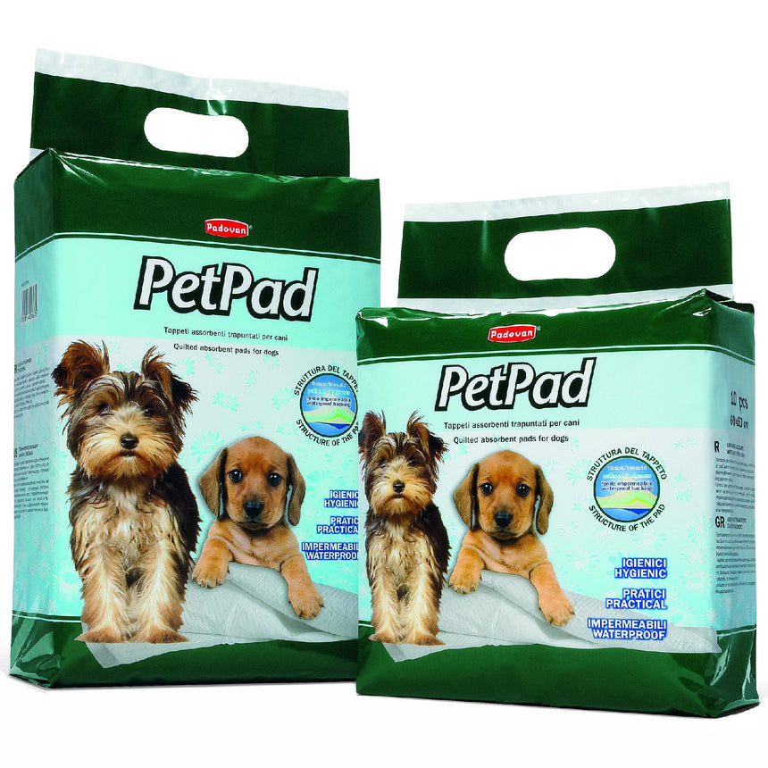 Covoras absorbant Padovan Pet Pad, 60x90 cm, 10 buc