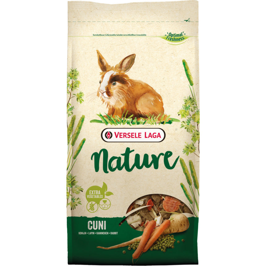 Hrana pentru iepuri Versele Laga Nature Cuni, Adult, 9 kg