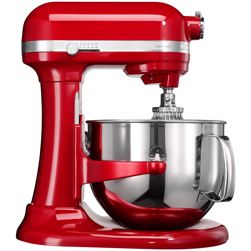 Mixer planetar Artisan KitchenAid 5KSM7580XEER, 6.9 L, Rosu