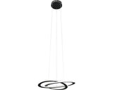 Pendul Cu Led Integrat Rolimare 35w 5500 Lumeni, Negru