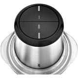 Mini tocator WMF Kult X 416590011, 1l, 320W, 2 trepte viteza, Argintiu