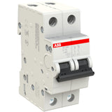 Siguranta electrica automata ABB 2CDS242001R0104, latime 2 module, 4,5KA, 2P, caracteristica C, 10A