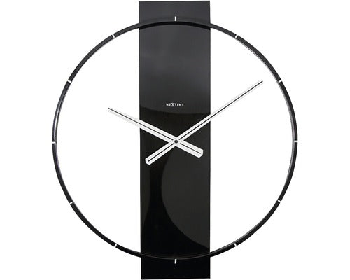 Ceas Perete Nextime Carl Negru 58, 5x50, 5 Cm