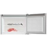 Frigider cu doua usi Arctic AD54280M40S, 250 l, Clasa E, Garden Fresh, Iluminare LED, H 160.6 cm, Argintiu
