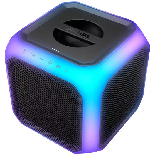 Boxa portabila Philips TAX7207/10, redare pana la 12 ore, Alb