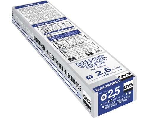Electrozi Cu Invelis Rutilic Gys 2,5x350 Mm, Pachet 110 Bucati