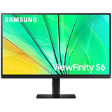 Monitor IPS LED Samsung ViewFinity S6 27" LS27D600EAUXEN, QHD 2560 x 1440, HDMI, DisplayPort, USB, Pivot, 100 Hz, 5 ms Negru