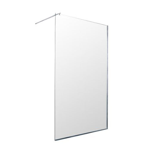 Paravan de dus walk-in Sanotechnik Freedom II MP400, sticla securizata, Easyclean, 137-139x195 cm