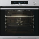Cuptor Incorporabil HISENSE BSA66334PX, Electric, Autocuratare pirolitica, 77 l, Clasa A+, Inox-Negru
