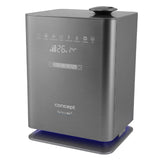 Umidificator Concept ZV2021, Rezervor 4.6l, Capacitate umidificare 350ml/h, Difuzor de arome, Concept Home, Telecomanda, Antracit