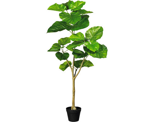 Planta Artificiala Ficus Umbellaata In Ghiveci H 125 Cm Verde