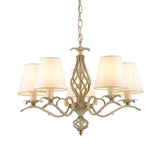 Lustra Treviso 5, E14, 5x40W, Auriu patinat, Klausen