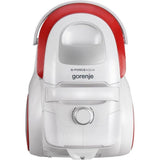 Aspirator Gorenje VCEB01GAWWF, 700W, aspirare umeda si uscata, rezervor 3L, filtru HEPA, alb-rosu
