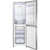 Combina frigorifica GORENJE NRK418ECS4, No Frost Plus, 256 l, H 182.4 cm, Clasa E, Argintiu