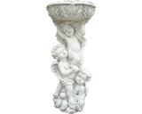 Statuie 3 Ingeri, 28.5 X 28.5 X 62 Cm, Gri