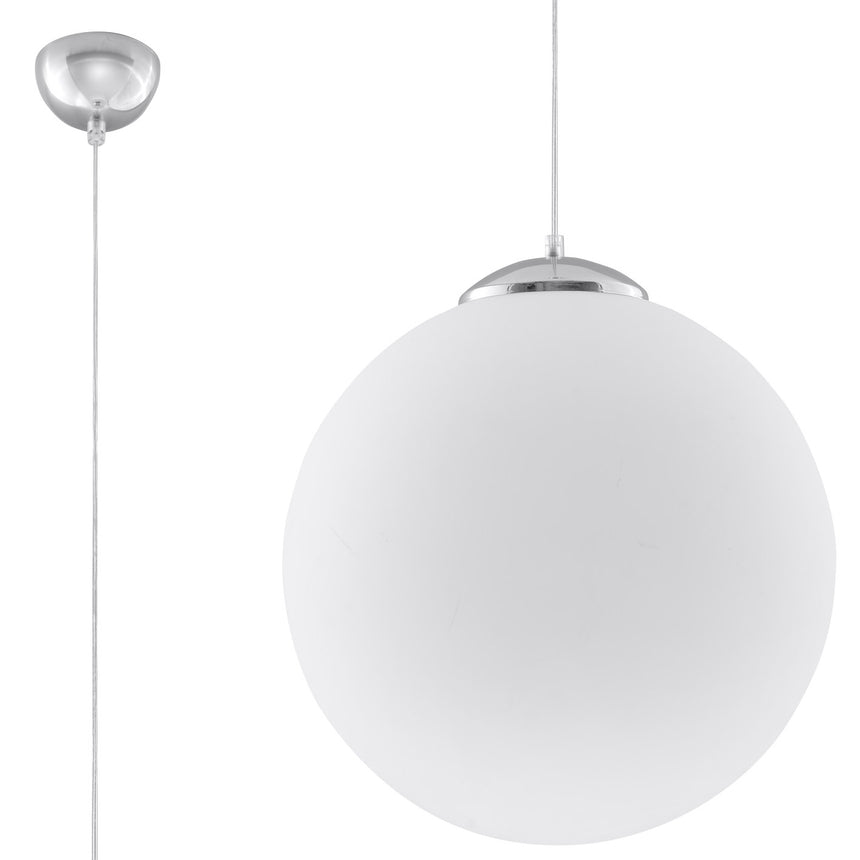 Lampa pendul UGO 30 E27 Loft Crom Sollux
