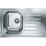 Chiuveta bucatarie inox Franke OLX 611, picurator dreapta, 790 x 500 mm, Inox lucios