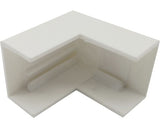 Coltare Exterioare Canal Cablu Comtec 40x25 Mm, Culoare Alba, 5 Bucati