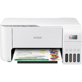 Imprimanta multifunctionala, Epson, EcoTank L3256, inkjet, color, A4, Wifi, 5760x1440 dpi, Alb