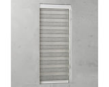Rulou Dublu Ikaria D-r15 Negru 100x175 Cm, Caseta Alba
