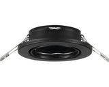 Spot Incastrat Agulo Gu10 35w Ø86 Mm, Negru, Pachet 3 Bucati