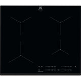 Plita incorporabila Electrolux EIT61443B, Inductie, 4 zone de gatit, Touch control, 60 cm, Sticla neagra