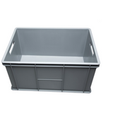 Lada plastic etansa Wibo 600x400x320 mm gri, cu manere