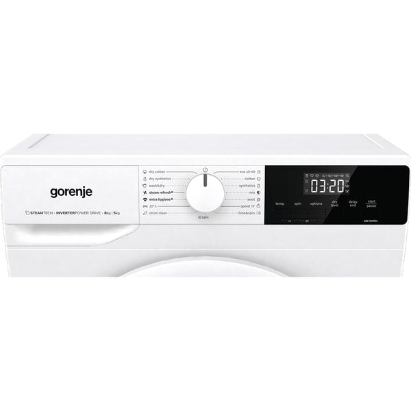 Masina de spalat rufe frontala cu uscator GORENJE W3D2A854ADS, 8/5 kg, 1400rpm, Clasa A/D, alb