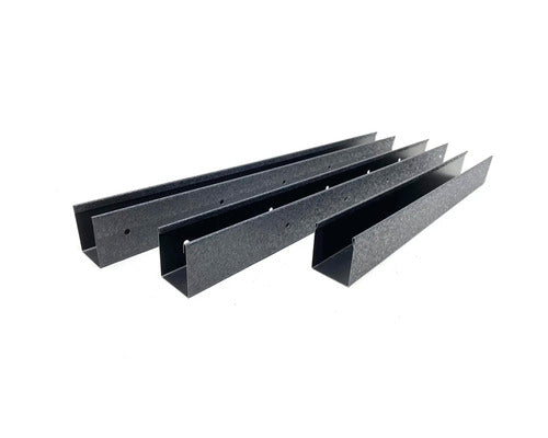 Profil Acoperire Sipca Gard Bravo Bigstone Margini U 2 M Gri