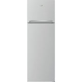 Frigider cu doua usi Beko RDSA310M40SN, 306 l, Clasa E, Cooling Fan, Safety Glass, H 175 cm, Argintiu